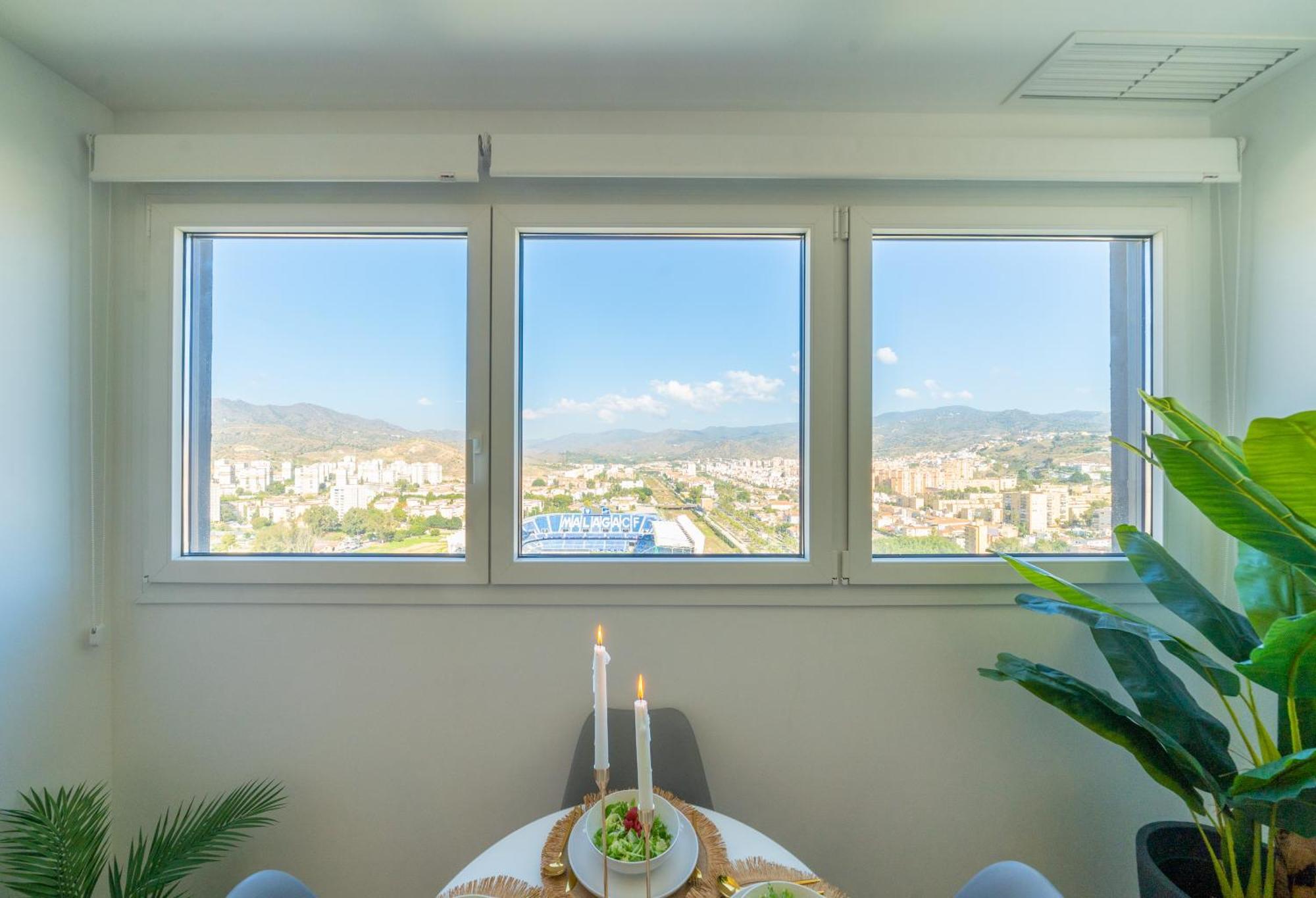 Xpce Urban 4 Malaga Skyline - Free Parking Διαμέρισμα Εξωτερικό φωτογραφία