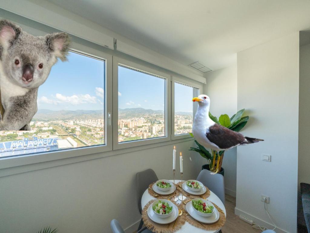 Xpce Urban 4 Malaga Skyline - Free Parking Διαμέρισμα Εξωτερικό φωτογραφία